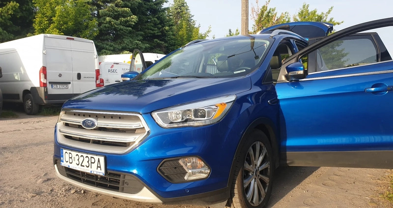 Ford Escape cena 65400 przebieg: 102000, rok produkcji 2017 z Bydgoszcz małe 154